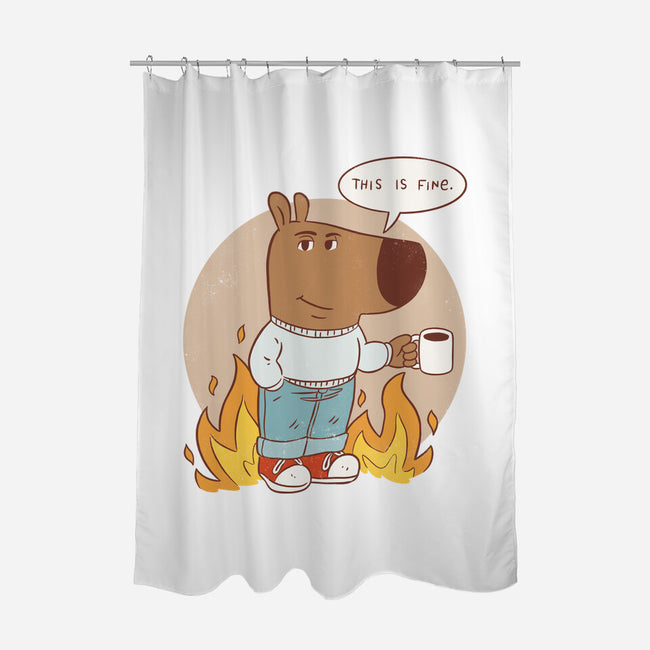 This Is Chill-None-Polyester-Shower Curtain-paulagarcia