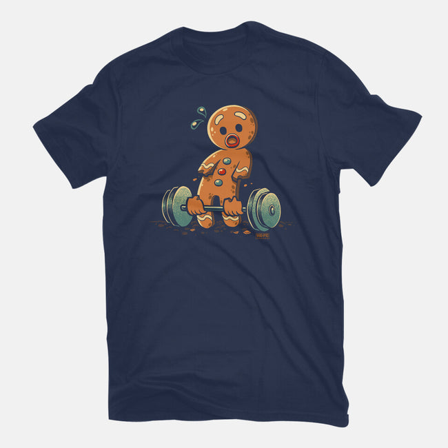 Gingerbread Workout-Unisex-Basic-Tee-worlddominationforcats