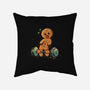 Gingerbread Workout-None-Removable Cover w Insert-Throw Pillow-worlddominationforcats