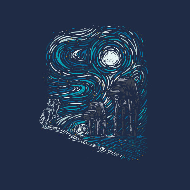 Hoth Night-Unisex-Basic-Tee-sebasebi