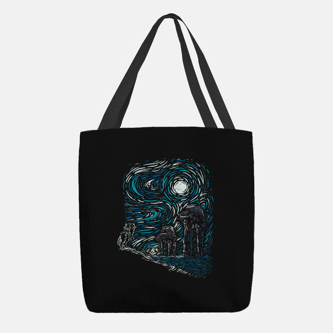 Hoth Night-None-Basic Tote-Bag-sebasebi