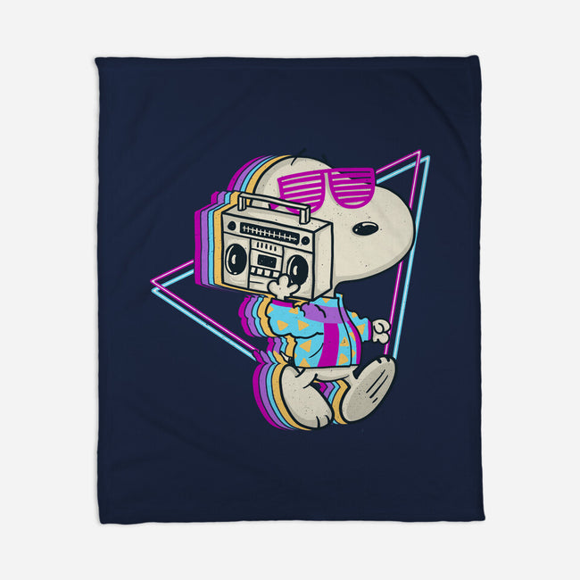 80s Walk-None-Fleece-Blanket-sebasebi