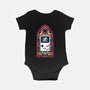 8Bits Stained Glass-Baby-Basic-Onesie-paulagarcia