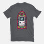 8Bits Stained Glass-Unisex-Basic-Tee-paulagarcia