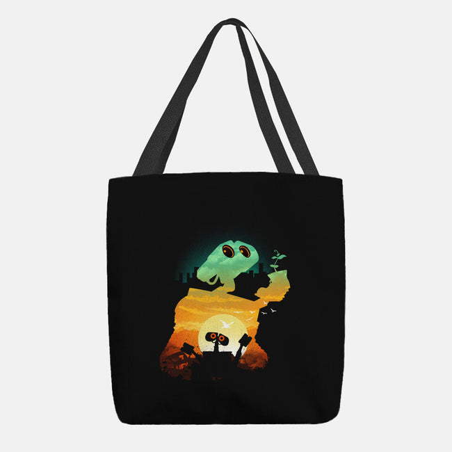 Wasteland Beautiful Sunset-None-Basic Tote-Bag-dandingeroz