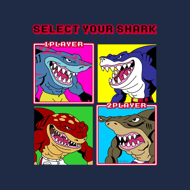 Select Your Shark-None-Stretched-Canvas-Andriu