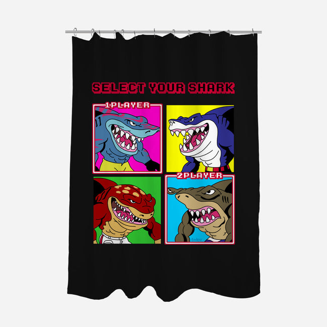 Select Your Shark-None-Polyester-Shower Curtain-Andriu