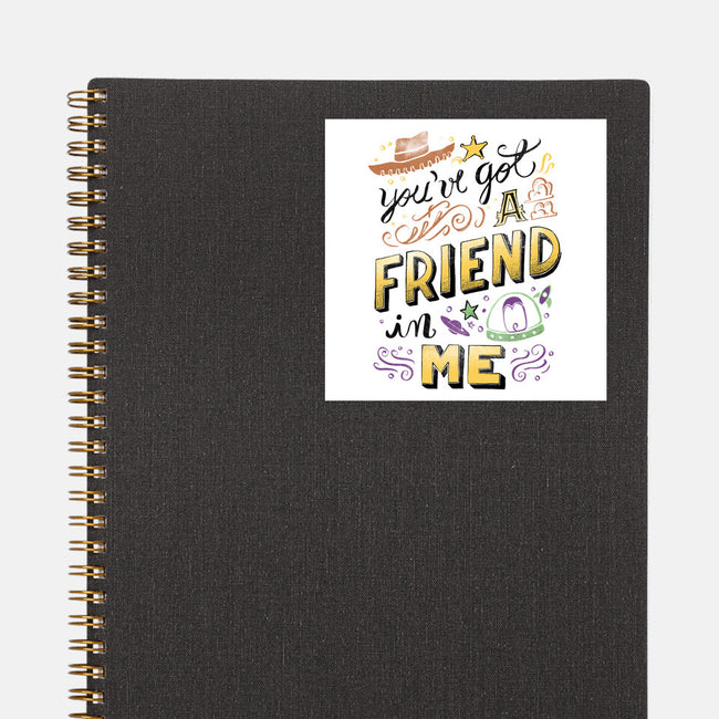 You Got A Friend-None-Glossy-Sticker-yumie