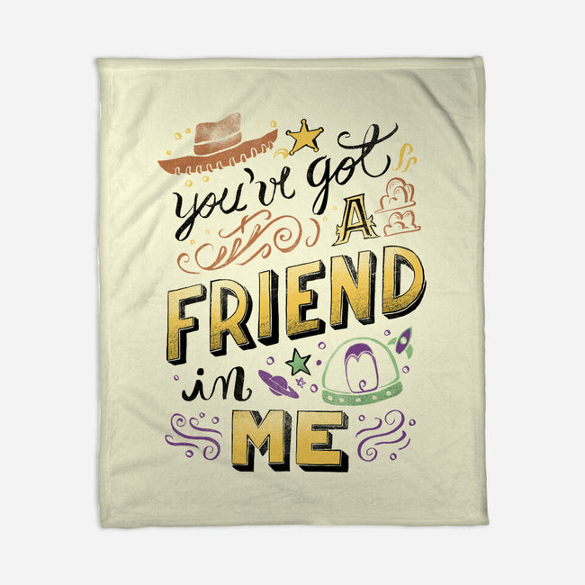 You Got A Friend-None-Fleece-Blanket-yumie