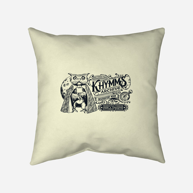 Kh'ymm's Archive-None-Removable Cover w Insert-Throw Pillow-Wheels