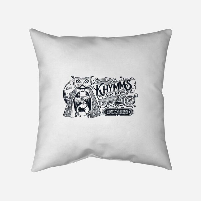 Kh'ymm's Archive-None-Removable Cover w Insert-Throw Pillow-Wheels