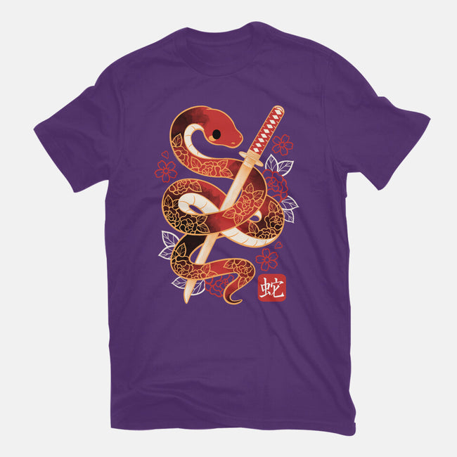 Chinese Cute Year Of The Snake-Mens-Premium-Tee-NemiMakeit