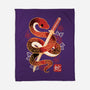 Chinese Cute Year Of The Snake-None-Fleece-Blanket-NemiMakeit