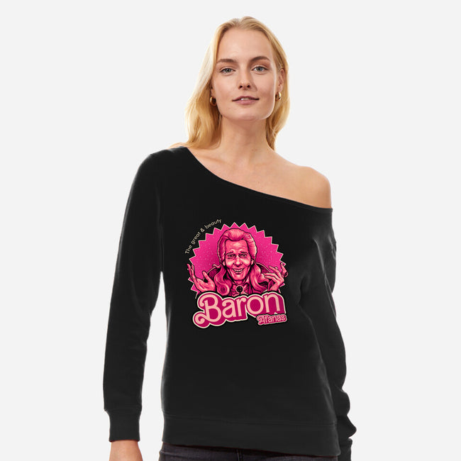 The Great And Beauty-Womens-Off Shoulder-Sweatshirt-daobiwan