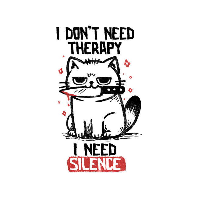 I Don't Need Therapy I Need Silence-Womens-Basic-Tee-koalastudio