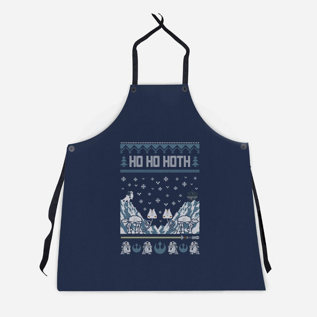 Ho Ho Hoth-Unisex-Kitchen-Apron-Arinesart