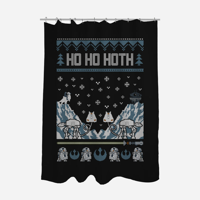 Ho Ho Hoth-None-Polyester-Shower Curtain-Arinesart