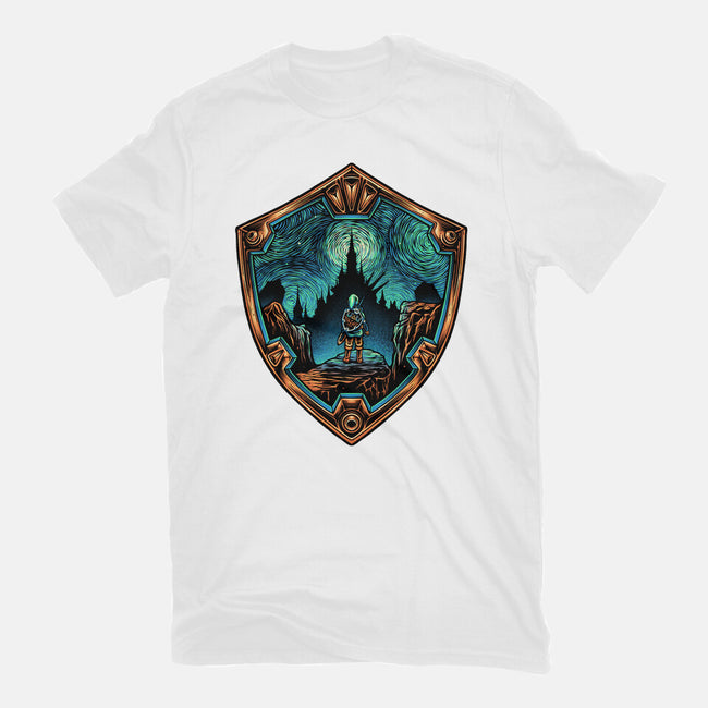 Destiny In The Horizon-Womens-Basic-Tee-glitchygorilla