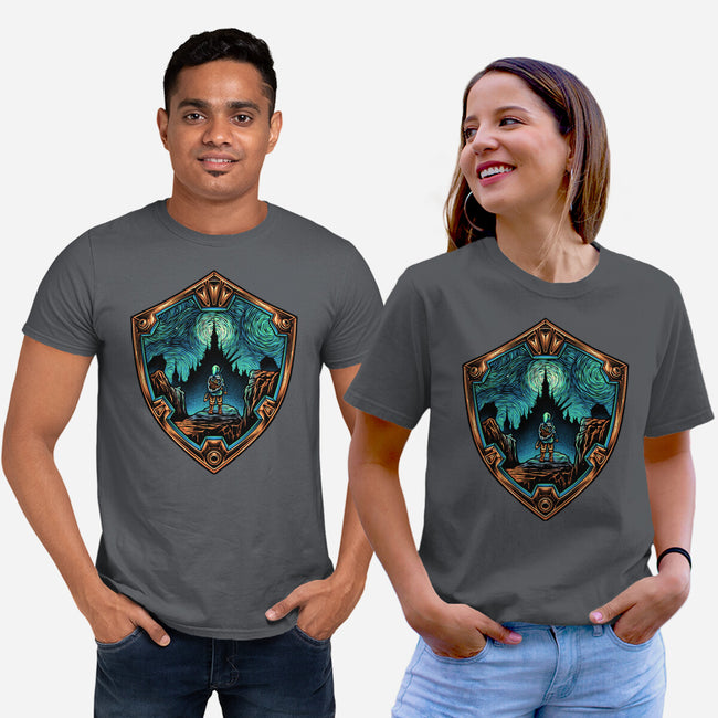 Destiny In The Horizon-Unisex-Basic-Tee-glitchygorilla