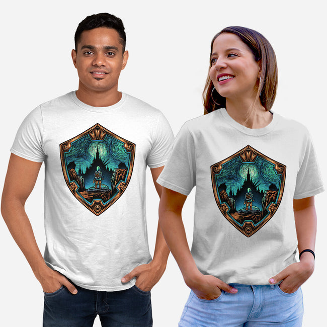 Destiny In The Horizon-Unisex-Basic-Tee-glitchygorilla