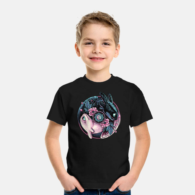 Glowing Light In The Night-Youth-Basic-Tee-glitchygorilla