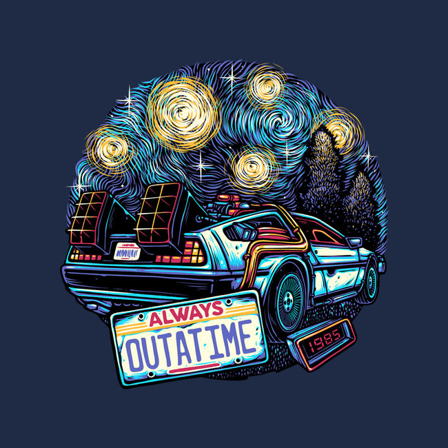 Always Outatime-Unisex-Zip-Up-Sweatshirt-glitchygorilla