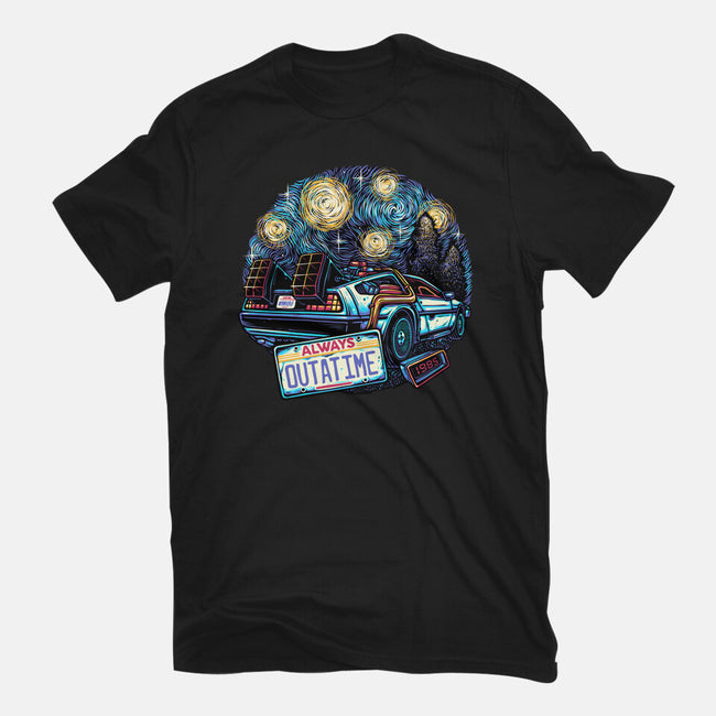 Always Outatime-Mens-Basic-Tee-glitchygorilla