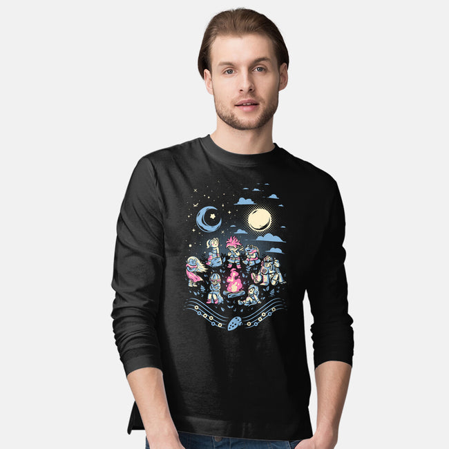 Chrono Triggler-Mens-Long Sleeved-Tee-yumie