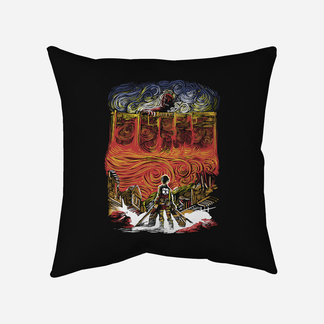 Starry Titan-None-Removable Cover w Insert-Throw Pillow-zascanauta