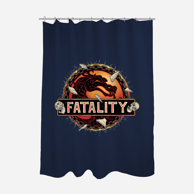 Fatality Park-None-Polyester-Shower Curtain-glitchygorilla