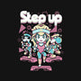 Step Up Peach-None-Glossy-Sticker-Sketchdemao