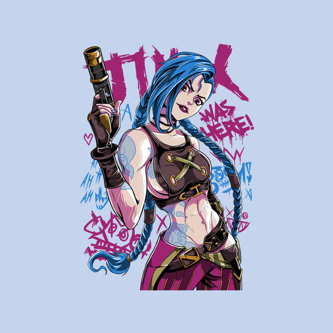 Blue Hair Was Here-None-Matte-Poster-Nihon Bunka