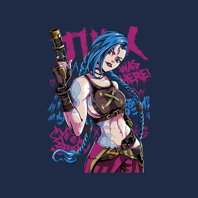 Blue Hair Was Here-Womens-Racerback-Tank-Nihon Bunka