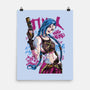 Blue Hair Was Here-None-Matte-Poster-Nihon Bunka