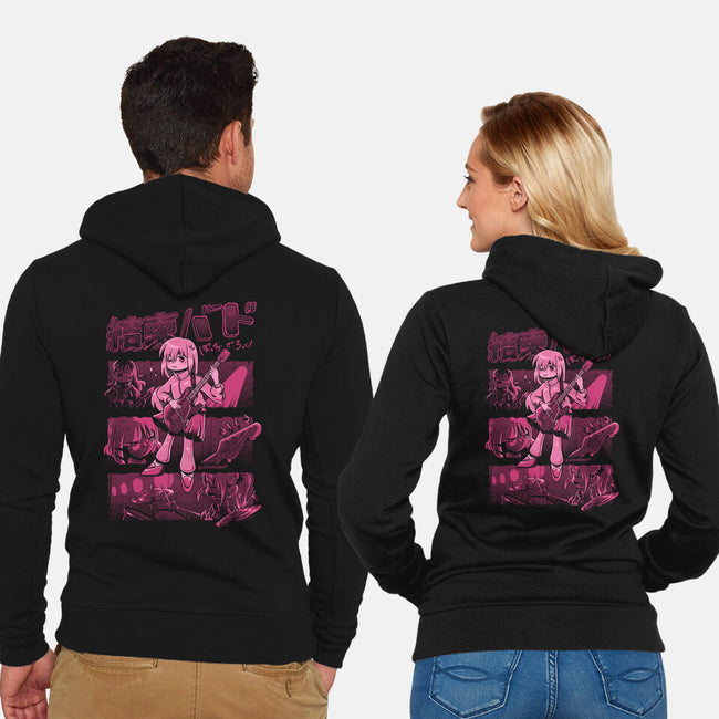 Girl Rock Band-Unisex-Zip-Up-Sweatshirt-giovanagiberti