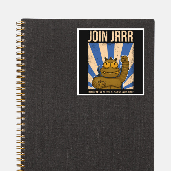 Join Jrrr-None-Glossy-Sticker-trheewood