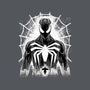 Spider Noir-None-Fleece-Blanket-rmatix