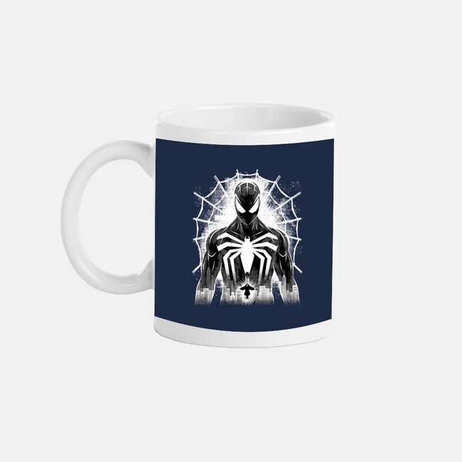 Spider Noir-None-Mug-Drinkware-rmatix