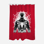 Spider Noir-None-Polyester-Shower Curtain-rmatix