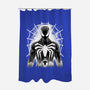 Spider Noir-None-Polyester-Shower Curtain-rmatix