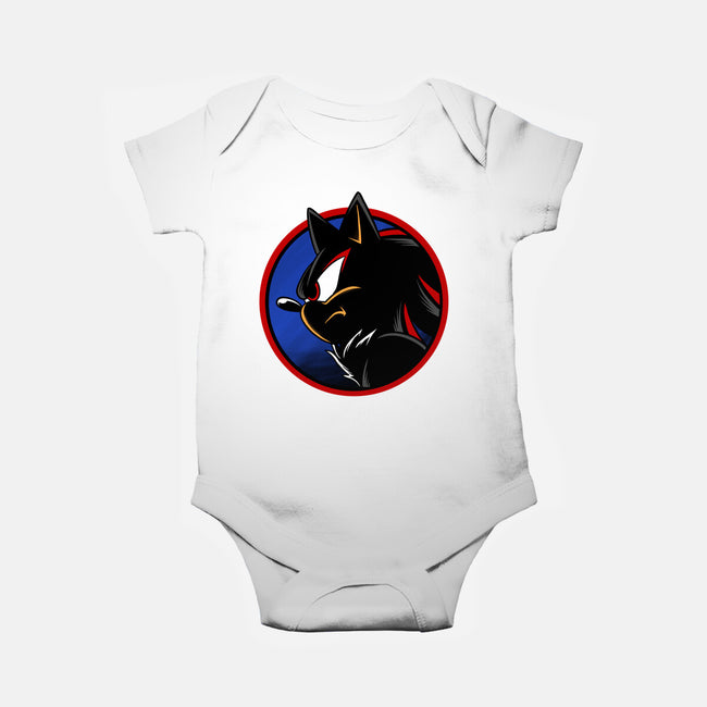 Dark Hedgehog-Baby-Basic-Onesie-spoilerinc