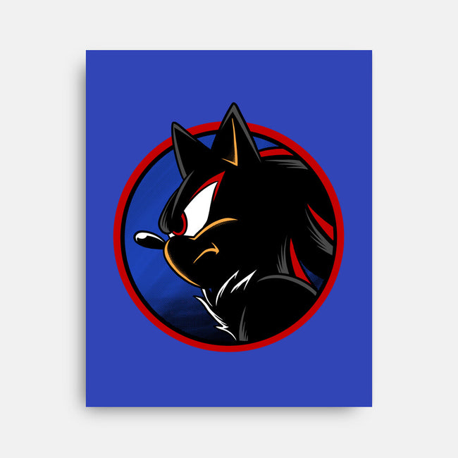 Dark Hedgehog-None-Stretched-Canvas-spoilerinc