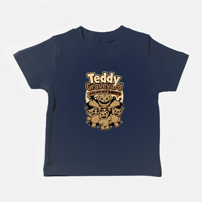 Teddy Graveyard Snack-Baby-Basic-Tee-Studio Mootant