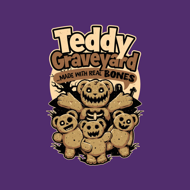 Teddy Graveyard Snack-None-Fleece-Blanket-Studio Mootant