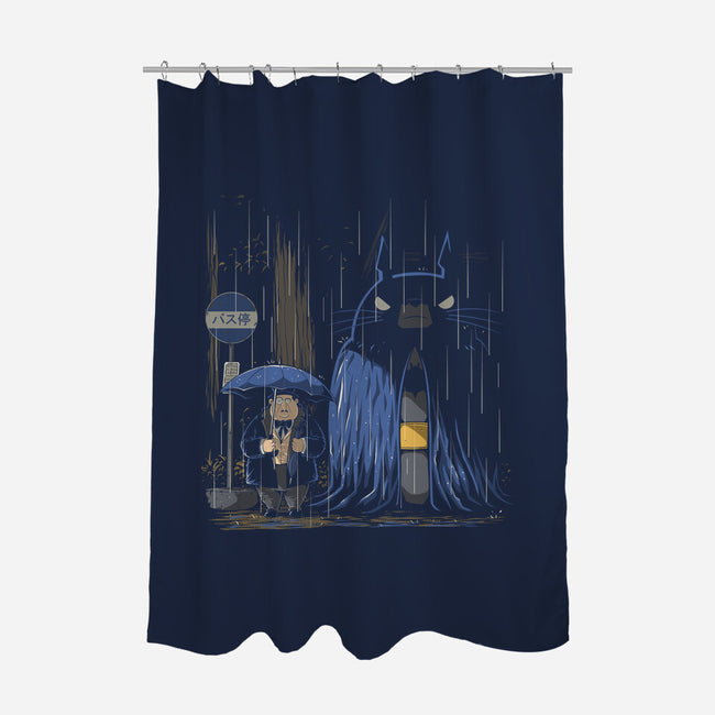 My Neighbor Bat-None-Polyester-Shower Curtain-Betmac