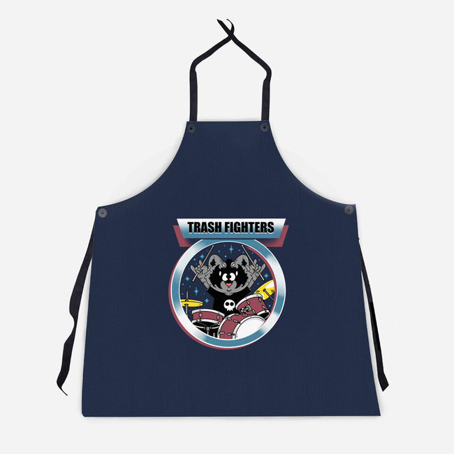 Trash Fighters-Unisex-Kitchen-Apron-Tri haryadi