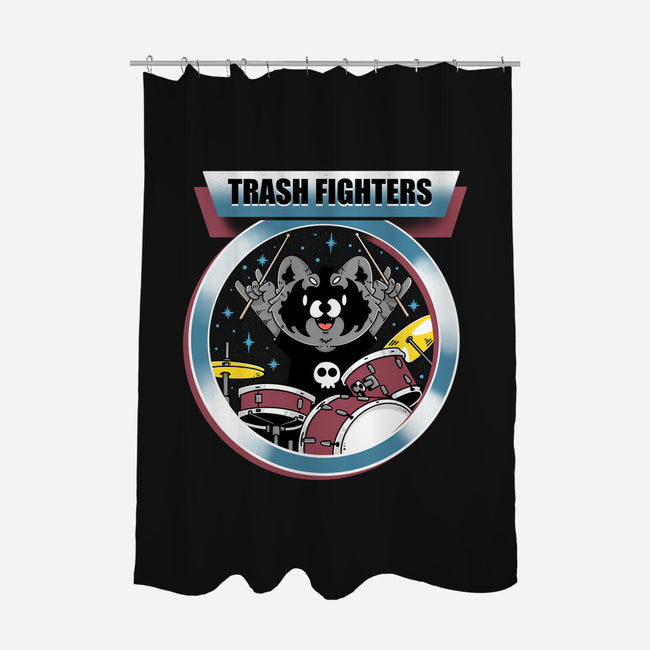 Trash Fighters-None-Polyester-Shower Curtain-Tri haryadi