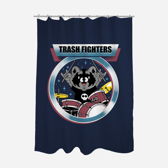 Trash Fighters-None-Polyester-Shower Curtain-Tri haryadi