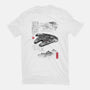 Escape From Cloud City-Womens-Fitted-Tee-DrMonekers