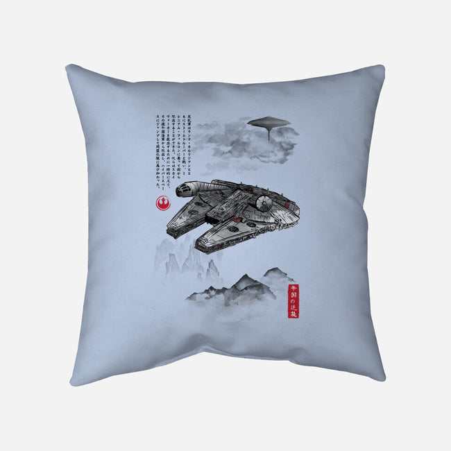 Escape From Cloud City-None-Removable Cover w Insert-Throw Pillow-DrMonekers